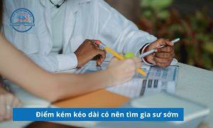 Điểm kém kéo dài là dấu hiệu học sinh đang hổng kiến thức