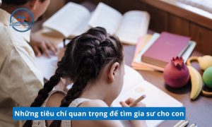 Những tiêu chí quan trọng để tìm gia sư cho con