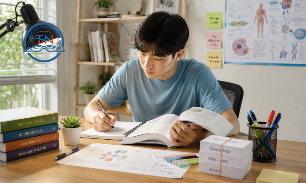 Gia sư giúp học sinh xử lý câu hỏi Sinh học tính toán ra sao?