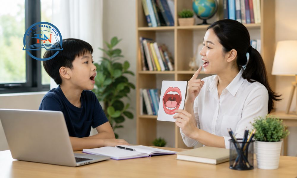 Gia sư giúp học sinh luyện trọng âm và ngữ điệu như thế nào?